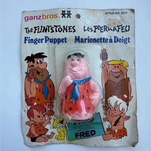 NEW 1970s SESAME STREET OSCAR THE GROUCH FINGER PUPPETS RARE VARIANT THE MUPPETS